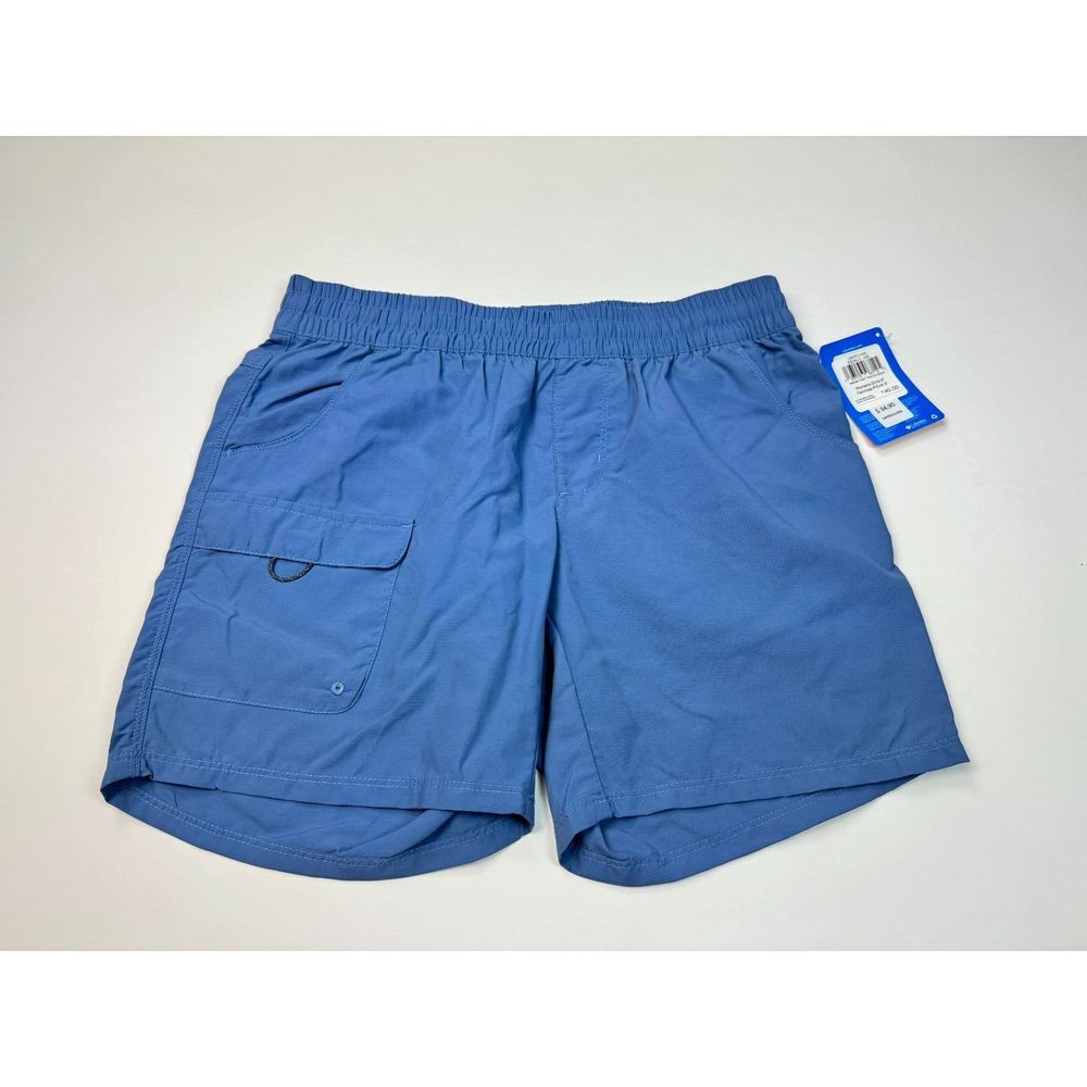 Columbia Kestrel Trail Pull on 6" Shorts Women S NWT Elastic waist Omni Shade